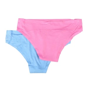 Reebok - "Bonded" Slips für Damen (2er-Pack) (Blau/Pink)