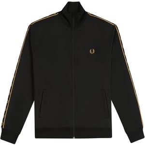 Fred Perry - Trainingsjacke für Kinder, verklebt (Schwarz)