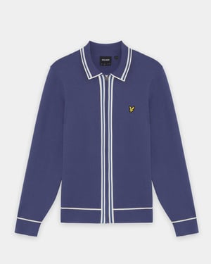 Jacke in Mittelblau