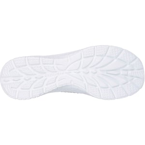 Skechers Virtue Icon Textil Damen Weiß/Silber Standard Sneakers