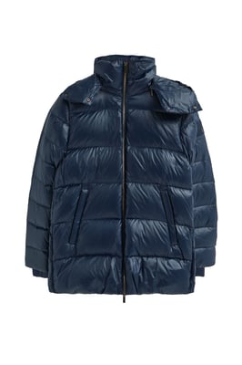 Jacke Ofelia marineblau mit Polo Club Logo