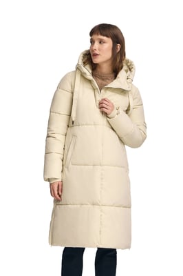 Jacke Anne ecru mit Polo Club-Logo