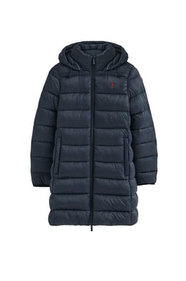 Jacke Salima Embroidery marineblau mit Rigby Go-Logo