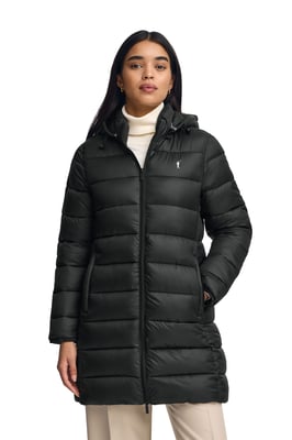 Jacke Salima Embroidery schwarz mit Rigby Go-Logo