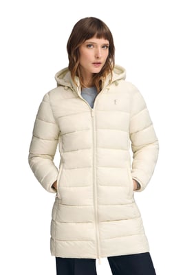 Jacke Salima Embroidery ecru mit Rigby Go-Logo