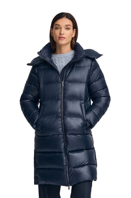 Jacke Olena marineblau mit Polo Club Logo