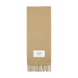 Zubehör Maison Kitsuné Baby-Alpaka-Schal in Beige