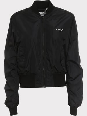 Off-White Diag Bomber Schwarz