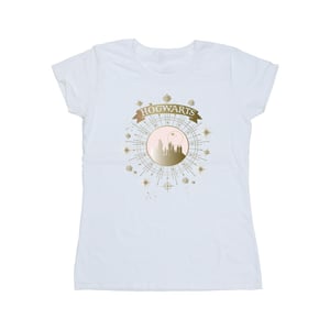 Harry Potter - "Hogwarts" T-Shirt für Damen (Weiß)