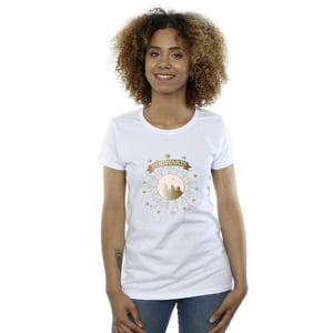 Harry Potter - "Hogwarts" T-Shirt für Damen (Weiß)