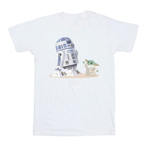Star Wars - "The Mandalorian" T-Shirt für Jungen (Weiß)