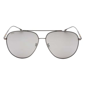 Hugo Boss - Matt-Sonnenbrille für Herren/Damen Unisex, Metall (Silber)