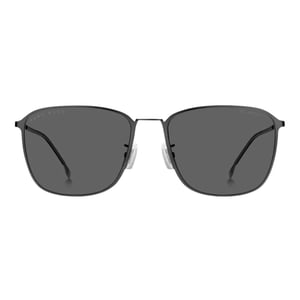 Hugo Boss - "BOSS1405FSK 0R80 M9" Polarisiert-Sonnenbrille für Herren (Dunkles Ruthenium/Grau)