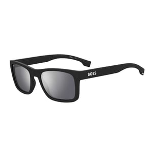 Hugo Boss - Sonnenbrille für Herren, Matt (Schwarz)