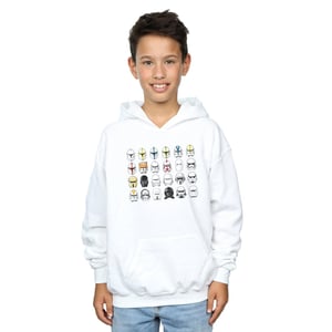Star Wars - "Troopers" Kapuzenpullover für Jungen (Weiß)