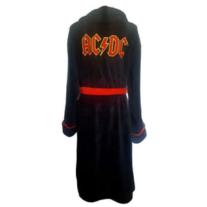 AC/DC - Morgenmantel für Herren/Damen Unisex (Schwarz)