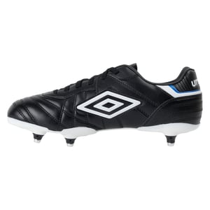 Umbro - "Speciali Eternal Club Sg" Fußball-Stiefel für Kinder (Schwarz/Weiß/Königsblau)