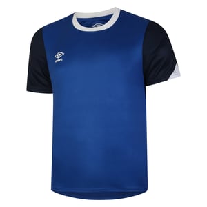 Umbro - Kinder Trikot "Total", Training (Königsblau/Dunkel-Marineblau/Weiß)