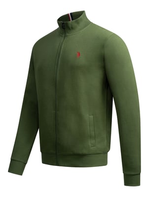 U.S. POLO ASSN. Herren Sweatjacke USTheoo aus Baumwoll-Polyester-Mix