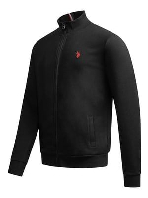U.S. POLO ASSN. Herren Sweatjacke USTheoo aus Baumwoll-Polyester-Mix