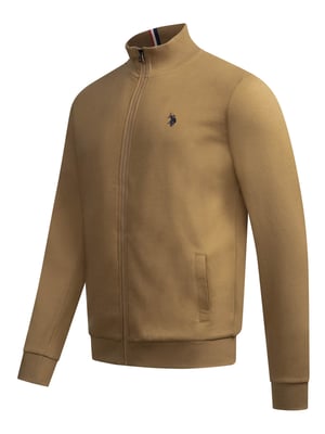 U.S. POLO ASSN. Herren Sweatjacke USTheoo aus Baumwoll-Polyester-Mix