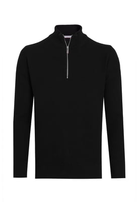 Pullover Pullover Mit Halbem Reißverschluss