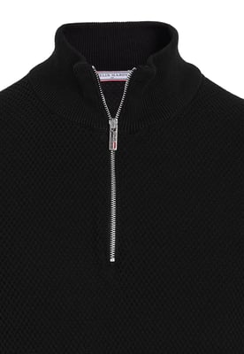 Pullover Pullover Mit Halbem Reißverschluss