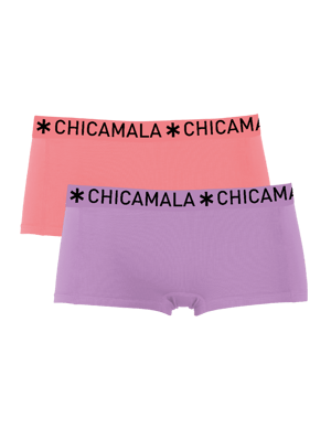 Chicamala Boxer – 2er-Pack – Unterwäsche für Mädchen