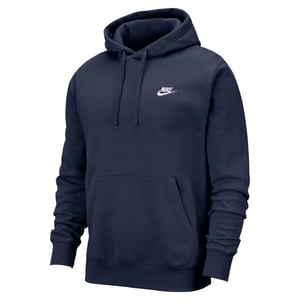 Nike - "Sportswear Club" Kapuzenpullover für Herren/Damen Unisex (Mitternachtsblau/Weiß)
