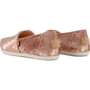TOMS Alpargata Pailletten Textil Damen Rose Espadrilles