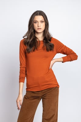 T-Shirt, Boot-Ausschnitt