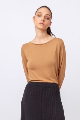 T-Shirt, Bootsausschnitt
