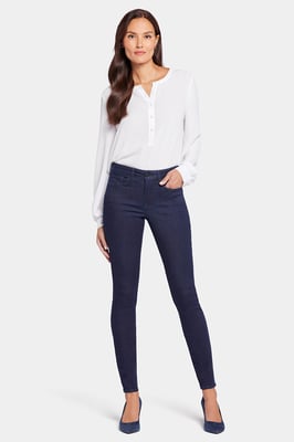 Ami Skinny Jeans Dunkelblau Premium Denim | Rinse