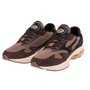 Mizuno - "Wave Rider" Sneaker für Herren (Schwarz)