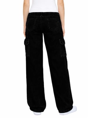 Enzo | Damen Cargo Baggy Jeans