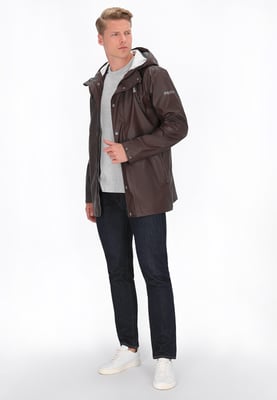 Schmuddelwedda Jacke Männer dunkelbraun