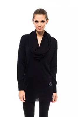 Cowl-Neck Strick-Tunika Mo14226