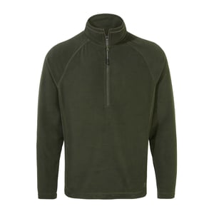 Craghoppers - "Expert Corey 200" Fleece-Oberteil für Herren, mit halbem Reißverschluss (Dunkles Zedern-Grün)