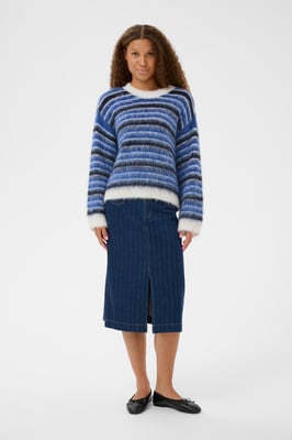 Strickpullover OlmaSZ Strickpullover Gerade Passform