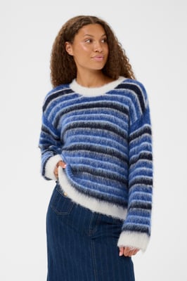 Strickpullover OlmaSZ Strickpullover Gerade Passform