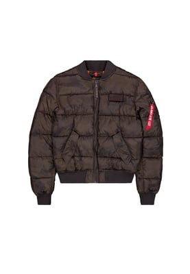 MA-1 Puffer Bomber Camo Bomberjacke