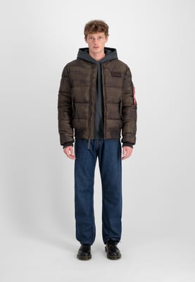 MA-1 Puffer Bomber Camo Bomberjacke