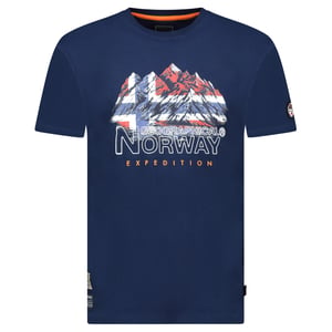 Geographical Norway Jummit Shirt  Blau