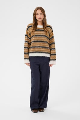 Strickpullover OlmaSZ Strickpullover Gerade Passform
