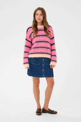 Strickpullover OlmaSZ Strickpullover Gerade Passform