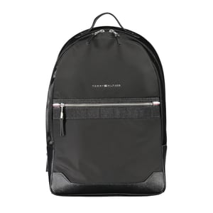Tommy Hilfiger Rucksack Schwarzer Nylon-Rucksack