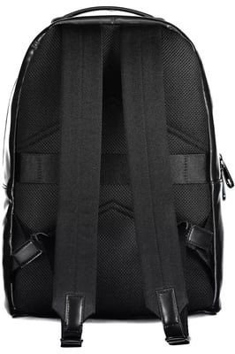 Schlüsselgegenstand Rucksack aus schwarzem Leder