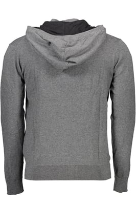 Zip-Up Strick-Hoodie Modell