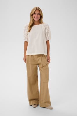 Kurzarm-Bluse PalaSZ Kurzarm-Bluse Lockere Passform
