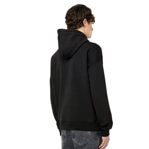Diesel Hoodie Mit Kleinem Logo, Schwarz